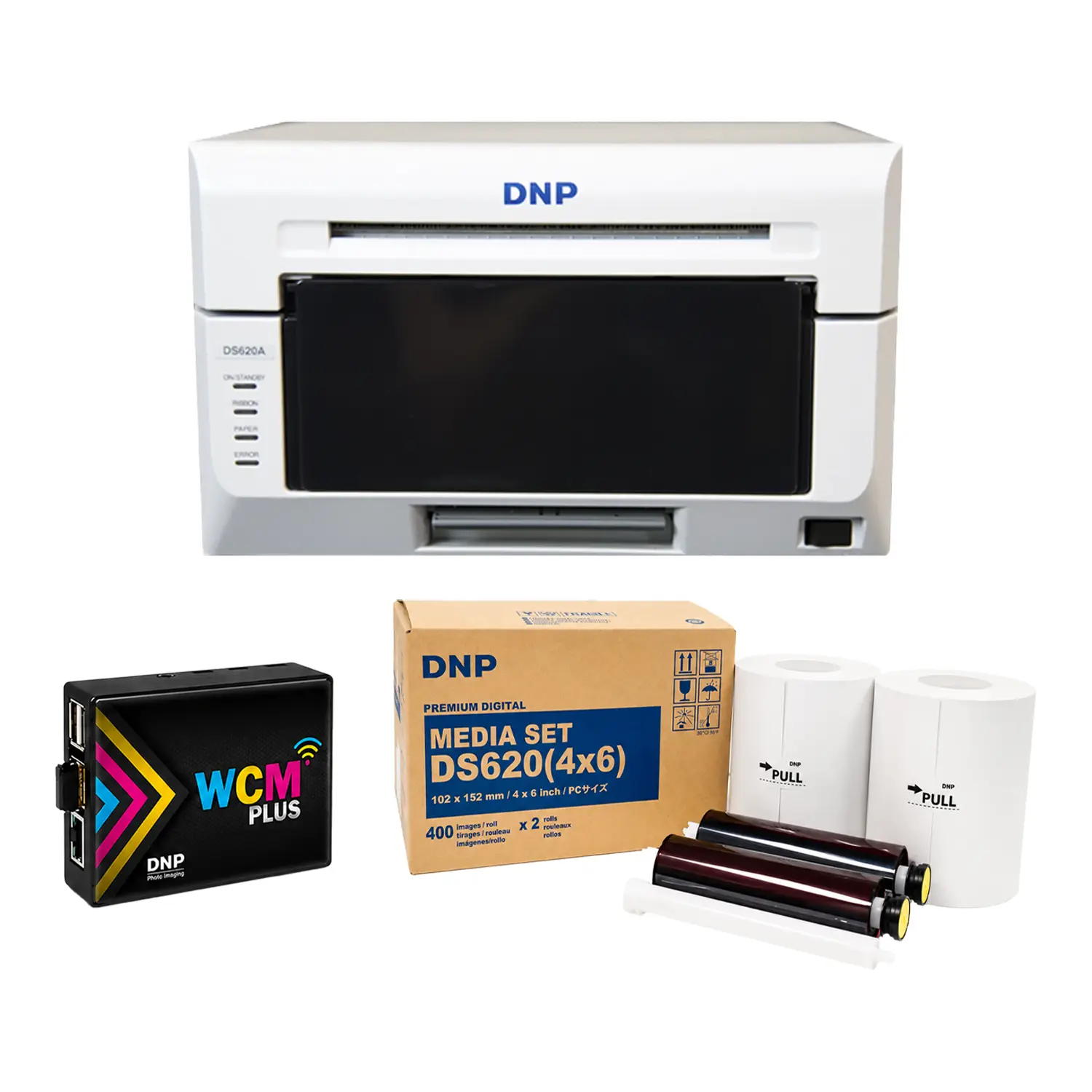 DNP DS620A Bundle — Printer, Media Kit & Wireless Module